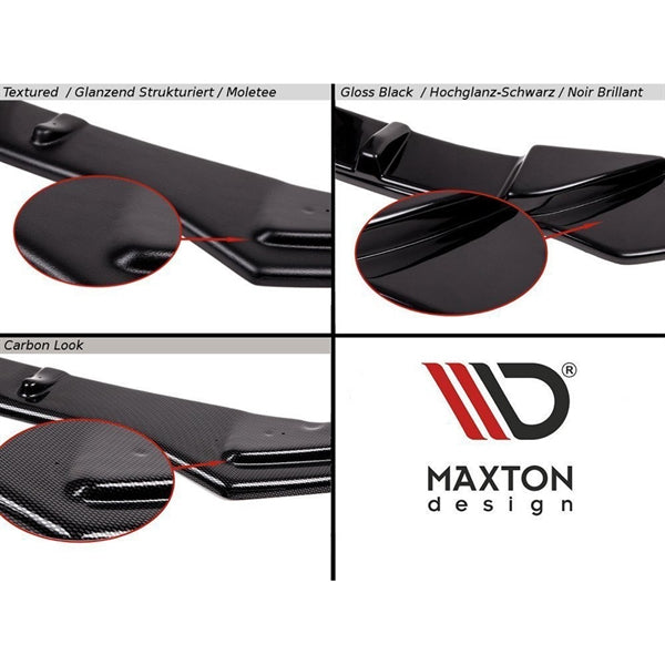 Maxton Side Skirts Diffusers Dodge Challenger Srt Demon Mk3 - Gloss Black