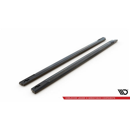 Maxton Side Skirts Diffusers V.1 Hyundai Kona N Mk1 - Gloss Black