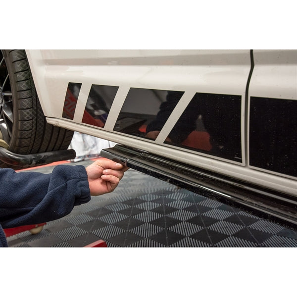 Maxton Side Skirts Diffusers Volkswagen T6 - Gloss Black