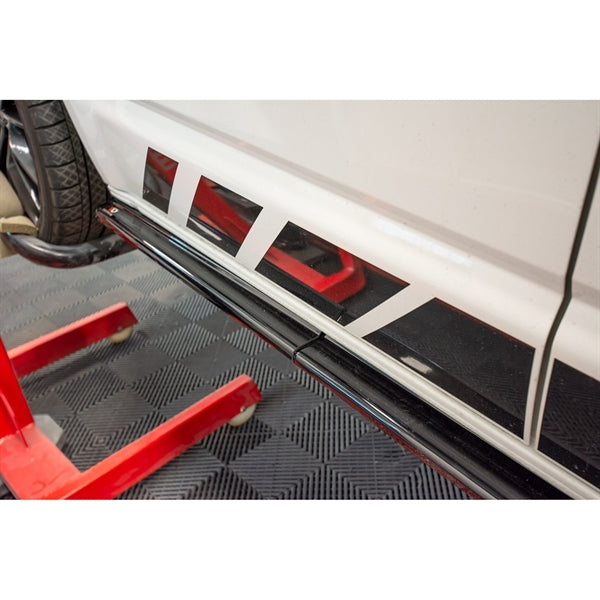 Maxton Side Skirts Diffusers Volkswagen T6 - Gloss Black