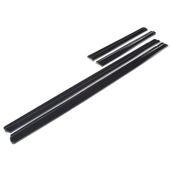 Maxton Side Skirts Diffusers Volkswagen T6 - Gloss Black