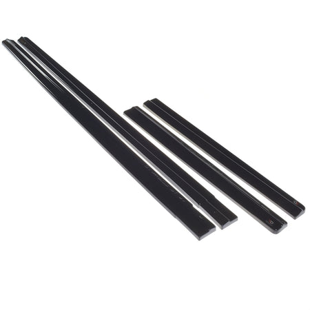 Maxton Side Skirts Diffusers Volkswagen T6 - Gloss Black