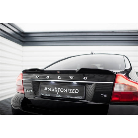 Maxton Spoiler Cap 3d Volvo S80 Mk2 - Gloss Black