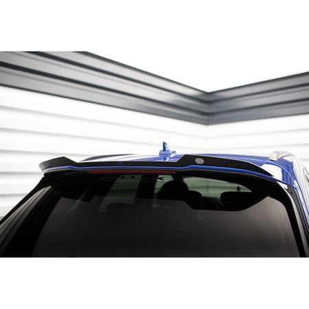 Maxton Spoiler Cap Audi Q5 S-LINE SUV MK2 Facelift - Gloss Black