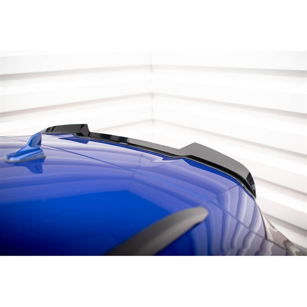 Maxton Spoiler Cap Audi Q5 S-LINE SUV MK2 Facelift - Gloss Black