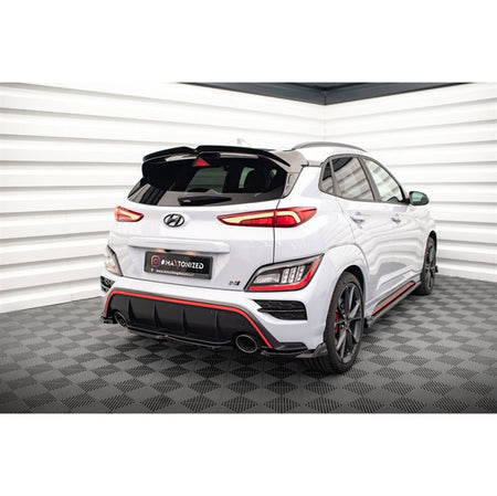 Maxton Spoiler Cap Hyundai Kona N Mk1 - Gloss Black