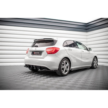 Maxton Spoiler Cap Mercedes-Benz A W176 - Gloss Black