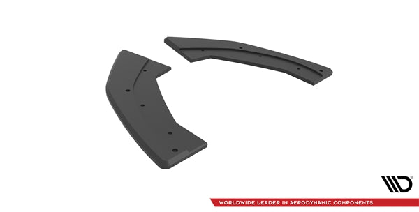 Maxton Street Pro Rear Side Splitters Audi RS3 Sportback 8Y - Black