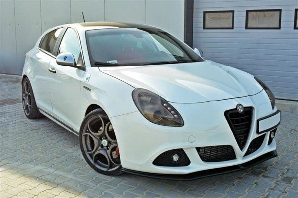 Maxton Front Splitter V.1 Alfa Romeo Giulietta Facelift - Gloss Black