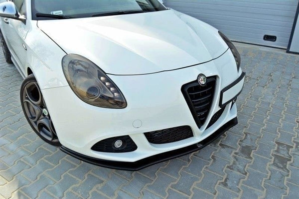 Maxton Front Splitter V.1 Alfa Romeo Giulietta Facelift - Gloss Black