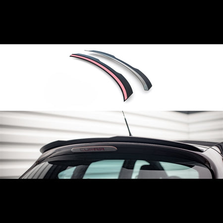 Maxton Spoiler Cap Seat Leon Mk2 Cupra / Fr (Facelift) - Gloss Black