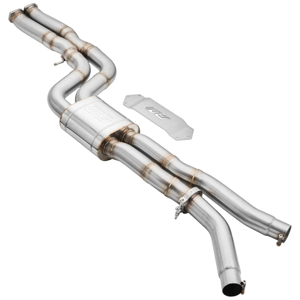 RM Motors Exhaust System for BMW M2 CS, M2 Competition (F87) S55 GPF/OPF Set With ( Downpipe & Silencer )