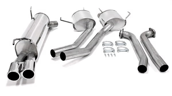 TA-Technix Catback system i rustfrit stål Opel Omega B