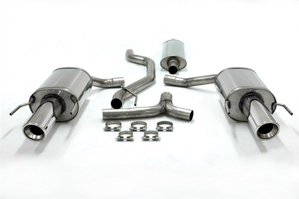 TA-Technix Duplex Catback system i rustfrit stål Saab 9-3