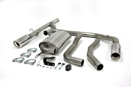 TA-Technix Duplex Catback system i rustfrit stål Volvo S70