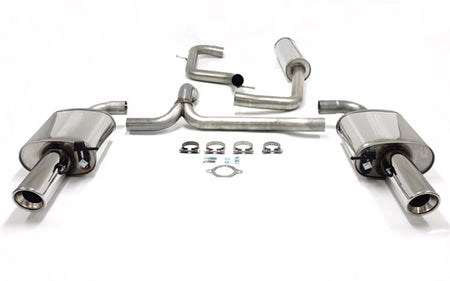 TA-Technix Duplex Catback system i rustfrit stål Volvo V70 III