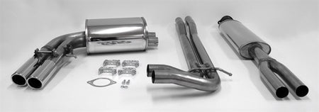 TA-Technix Catback system i rustfrit stål Volvo V70 II