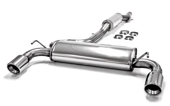 TA-Technix Duplex Catback system i rustfrit stål VW Golf 4