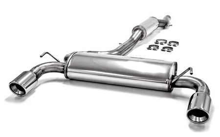 TA-Technix Duplex Catback system i rustfrit stål VW Golf 4