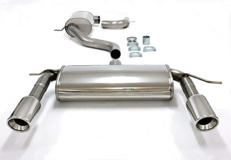 TA-Technix Duplex Catback system i rustfrit stål Seat Leon 1P