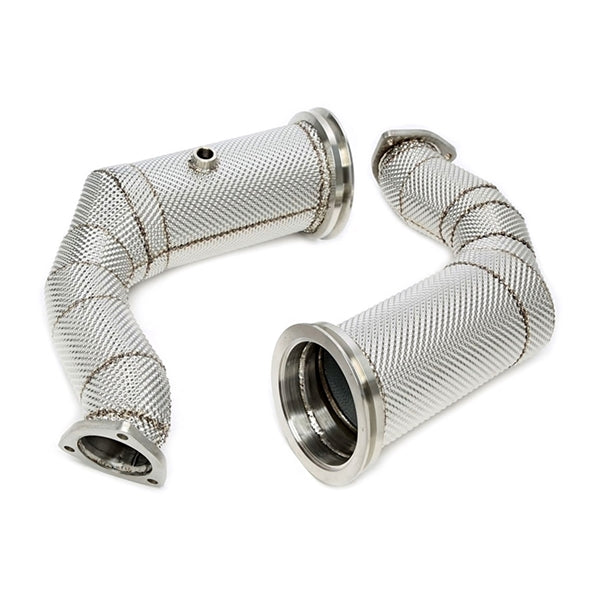 TA Technix Downpipe Med Varmeskjold Og Katalysator Converter Audi Q7 Type 4L (4M)