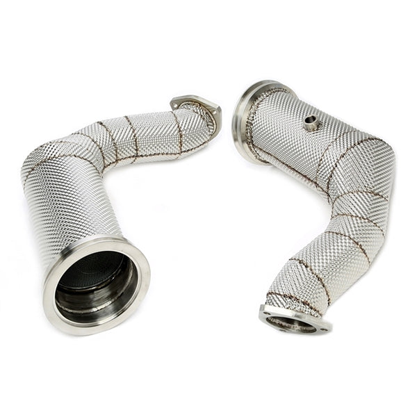 TA Technix Downpipe Med Varmeskjold Og Katalysator Converter Audi Q8 Type 4L (4M)