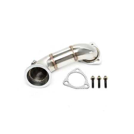 TA-Technix downpipe i rustfrit stål til Opel Astra H med svejsede samlinger og optimal flow-design
