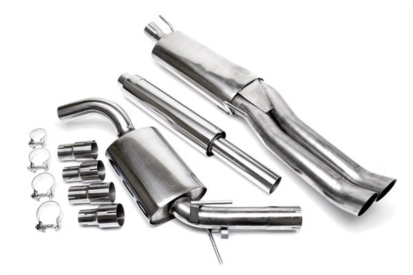 TA-Technix Catback system i rustfrit stål VW Vento