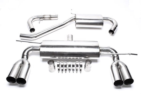 TA-Technix Duplex Catback system i rustfrit stål VW Golf 5