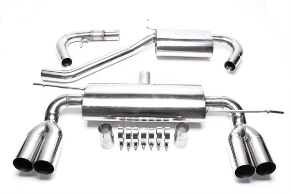 TA-Technix Duplex Catback system i rustfrit stål VW Golf 5
