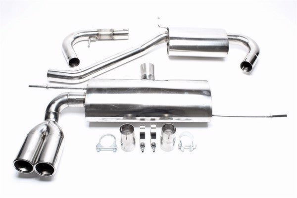 TA-Technix Catback system i rustfrit stål VW Golf 5