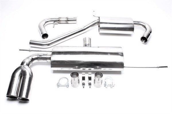 TA-Technix Catback system i rustfrit stål VW Golf 5 Plus