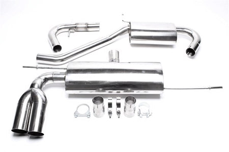 TA-Technix Catback system i rustfrit stål VW Golf 5 Plus
