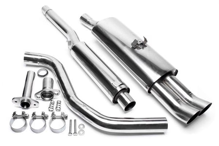 TA-Technix Catback system i rustfrit stål VW Polo 86C