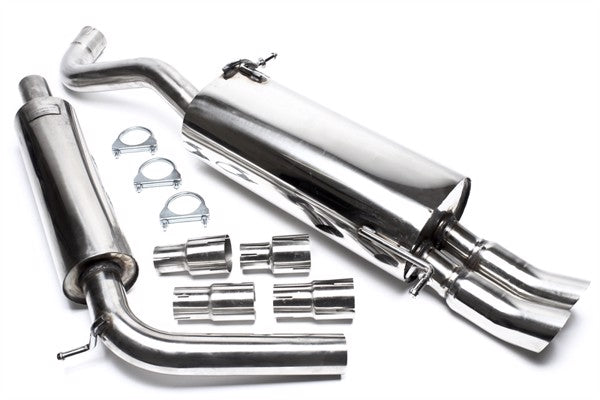 TA-Technix Catback system i rustfrit stål VW Polo 9N