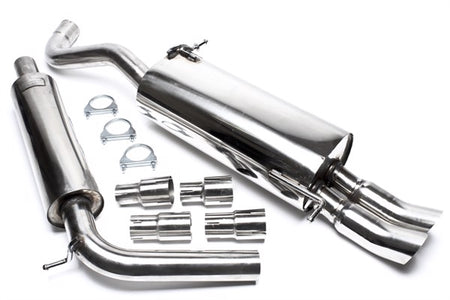 TA-Technix Catback system i rustfrit stål VW Polo 9N