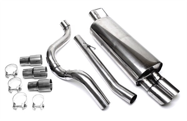 TA-Technix Catback system i rustfrit stål VW Golf 4