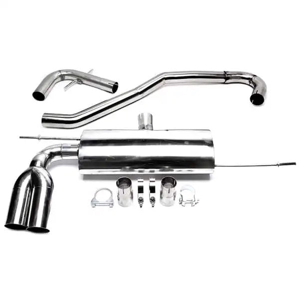 TA-Technix Duplex Catback system i rustfrit stål VW Golf 5