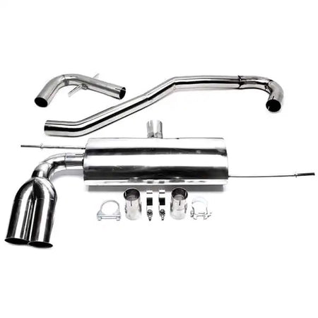 TA-Technix Duplex Catback system i rustfrit stål VW Golf 5 Plus