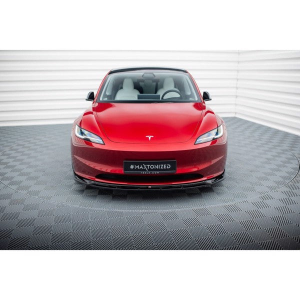 Maxton Front Splitter V.1 Tesla Model 3 Project Highland (Facelift)