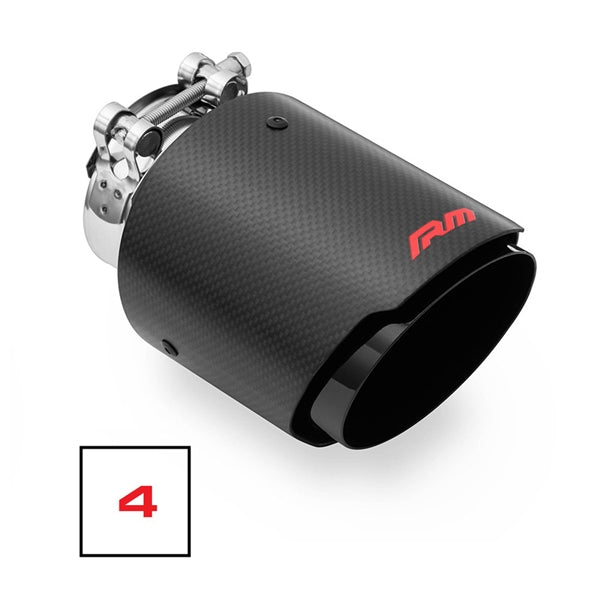 RM Motors Mazda MX-5 ND Exhaust Silencer Complete With Splitter, With Valve, Tip - 4