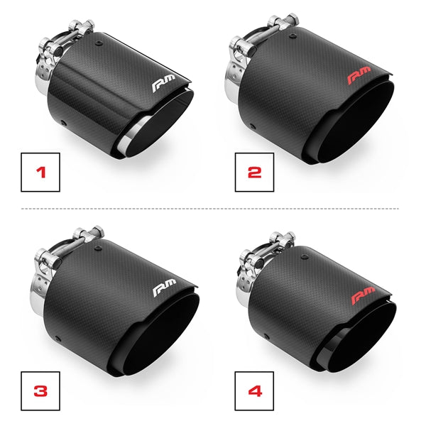 RM Motors Mazda MX-5 ND Exhaust Silencer Complete With Splitter, No Valve, Tip - 4