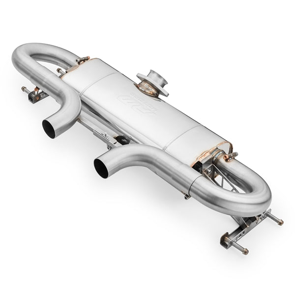 RM Motors Mazda MX-5 ND Exhaust Silencer Complete With Splitter, With Valve, Tip - 1