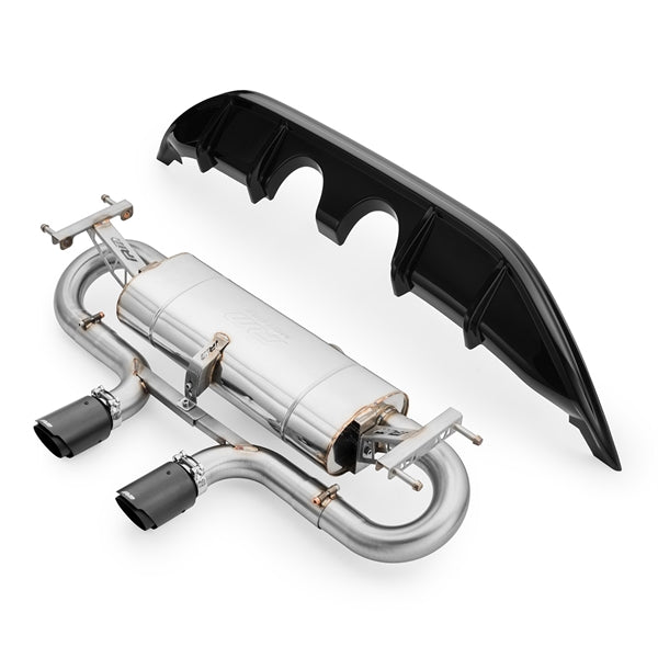 RM Motors Mazda MX-5 ND Exhaust Silencer Complete With Splitter, No Valve, Tip - 4