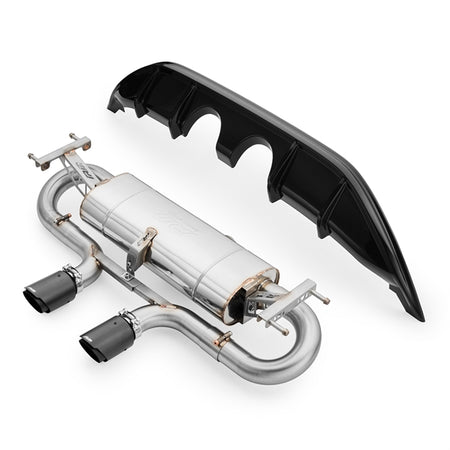 RM Motors Mazda MX-5 ND Exhaust Silencer Complete With Splitter, With Valve, Tip - 3