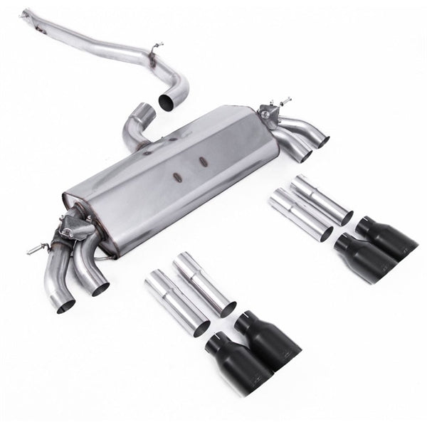 Milltek Cat-back Audi S3 2.0 TFSI quattro Saloon & Cabrio 8V.2 (Non-GPF Equipped Models Only)