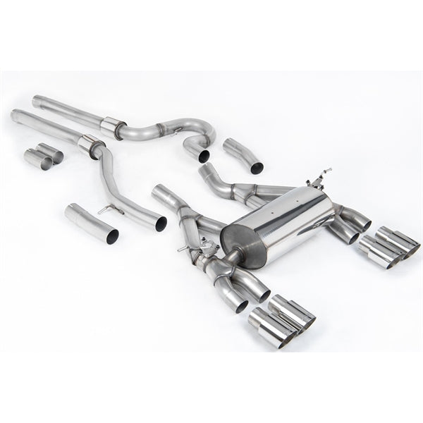 Milltek Cat-back BMW 4 Series F82/83 M4 Coupe/Convertible & M4 Competition Coupé (Non-OPF equipped models only)