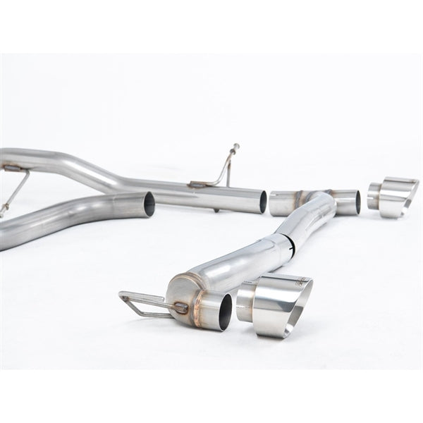 Milltek Cat-back Ford Fiesta Mk8 1.0T EcoBoost ST-Line 3 & 5 Door (155ps Hybrid OPF/GPF Models Only) - Maxton Designs Dual Outl