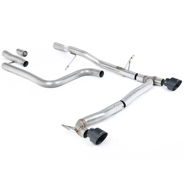 Milltek Cat-back Ford Fiesta Mk8 1.0T EcoBoost ST-Line 3 & 5 Door (155ps Hybrid OPF/GPF Models Only) - Maxton Designs Dual Outl