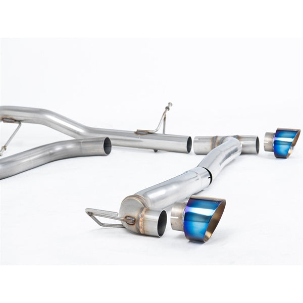 Milltek Cat-back Ford Fiesta Mk8 1.0T EcoBoost ST-Line 3 & 5 Door (155ps Hybrid OPF/GPF Models Only) - Maxton Designs Dual Outl